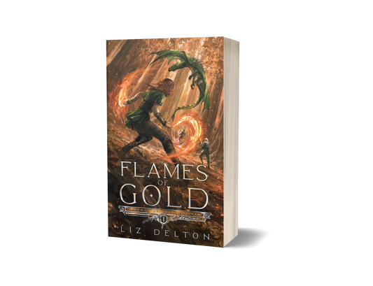 Flames of Gold Signed Paperback