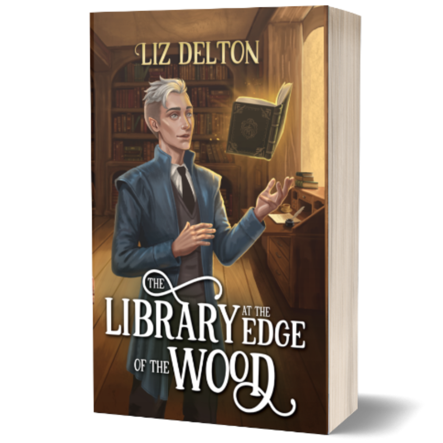 The Library at the Edge of the Wood Paperback (Signed)