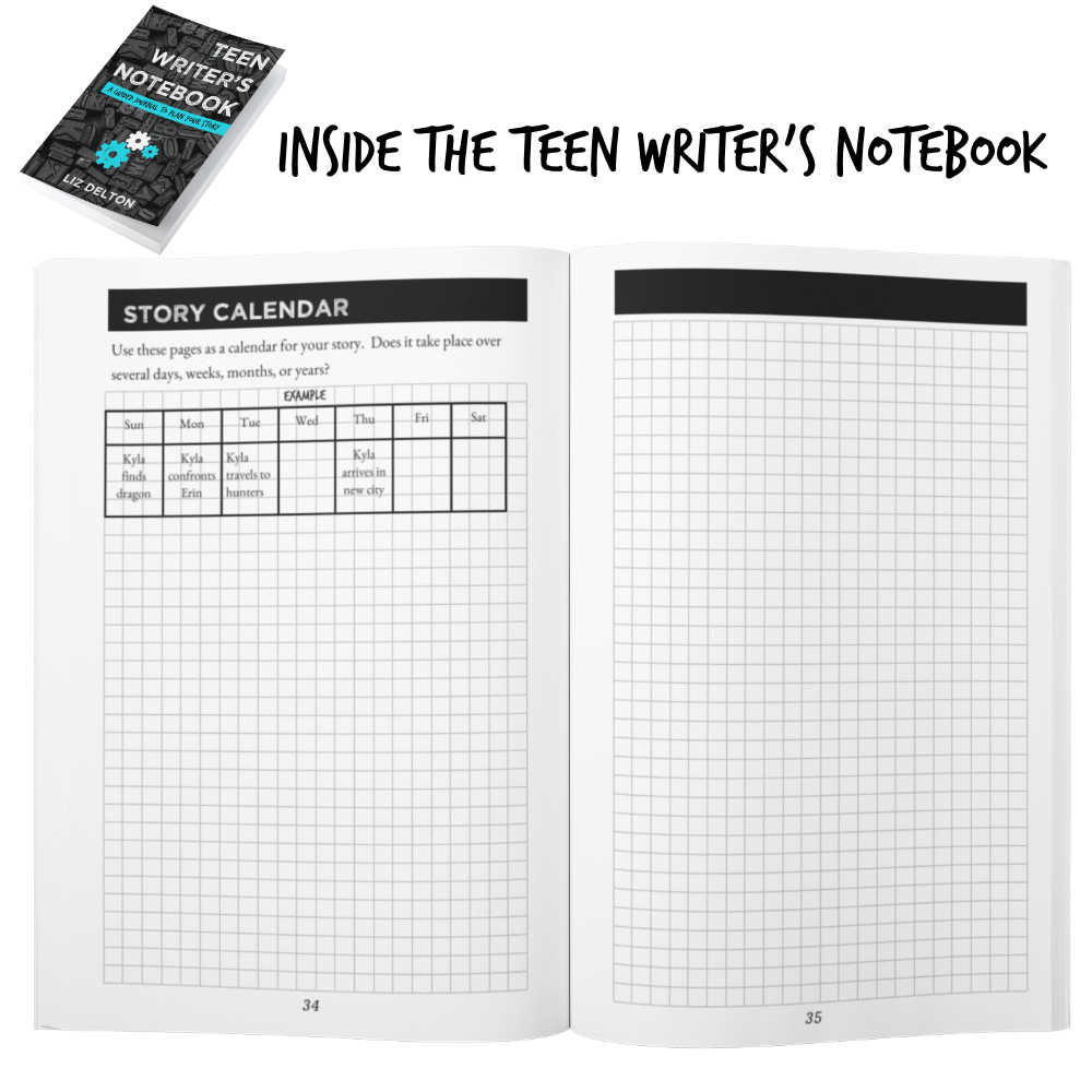 Signed Teen Writer's Notebook Paperback