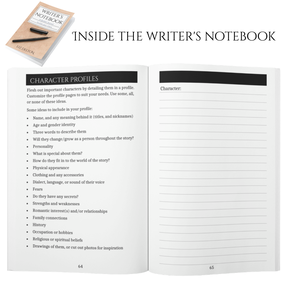 Signed Writer's Notebook Paperback