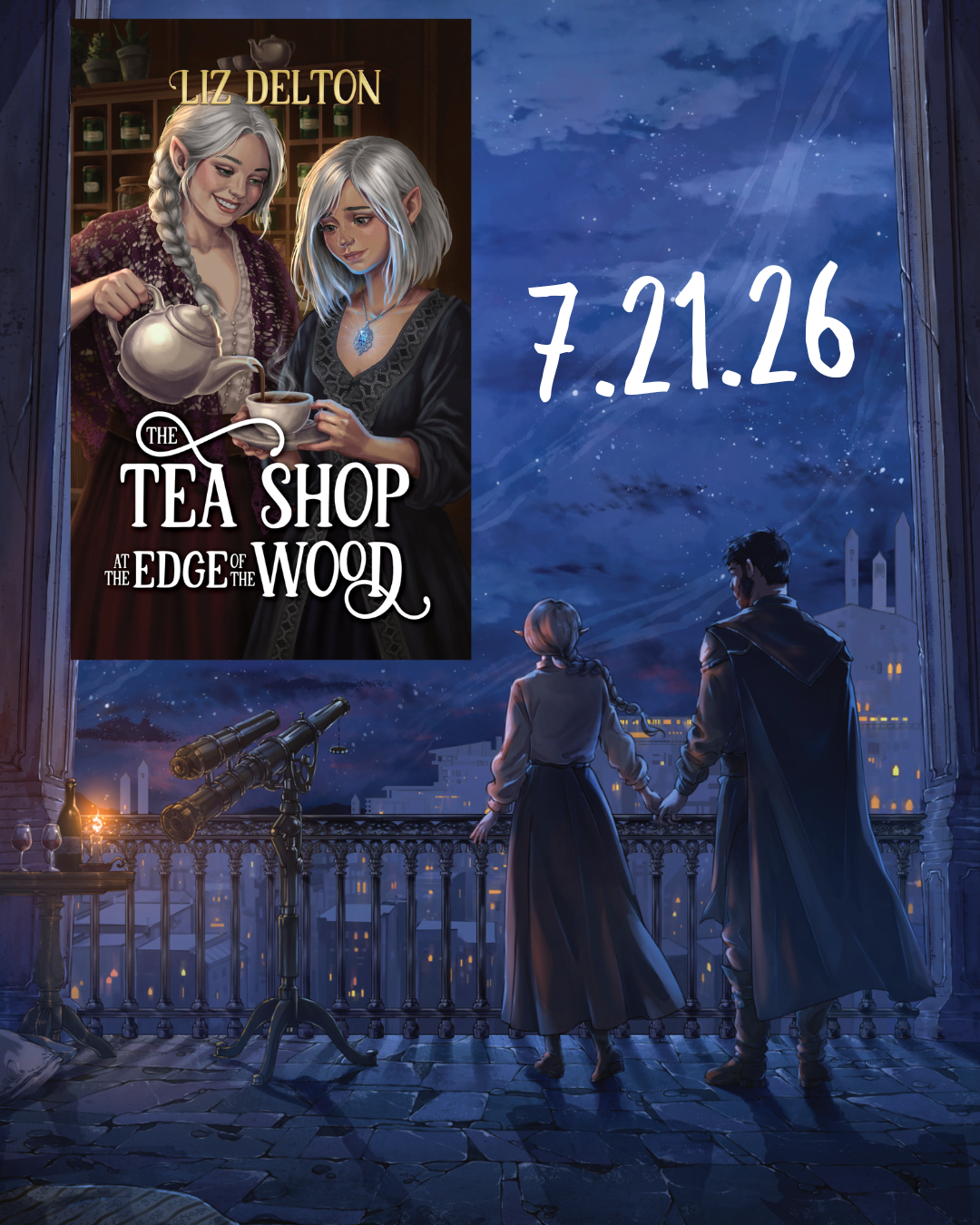 The Tea Shop at the Edge of the Wood is here!