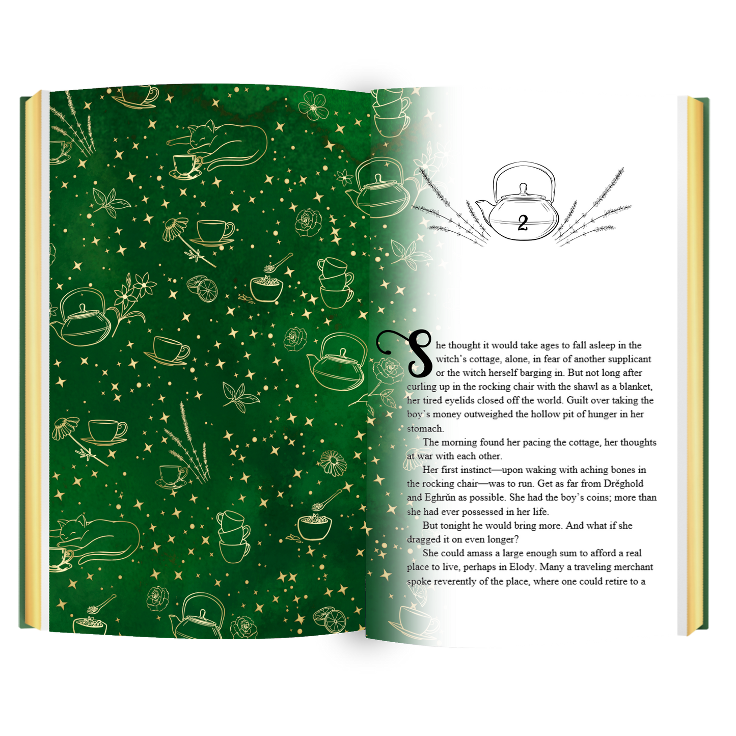 SIGNED The Tea Shop at the Edge of the Wood Deluxe Hardcover