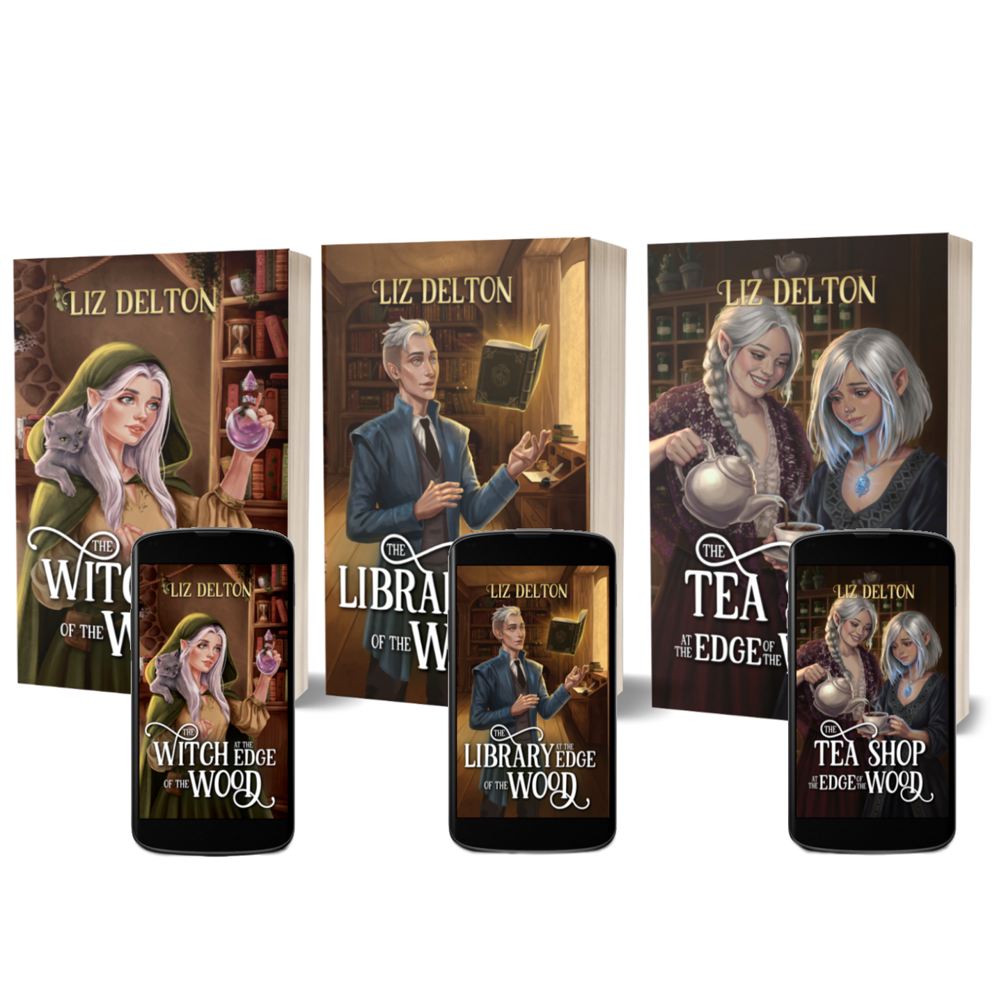 Cozy Cottage Trio eBook & paperback Bundle