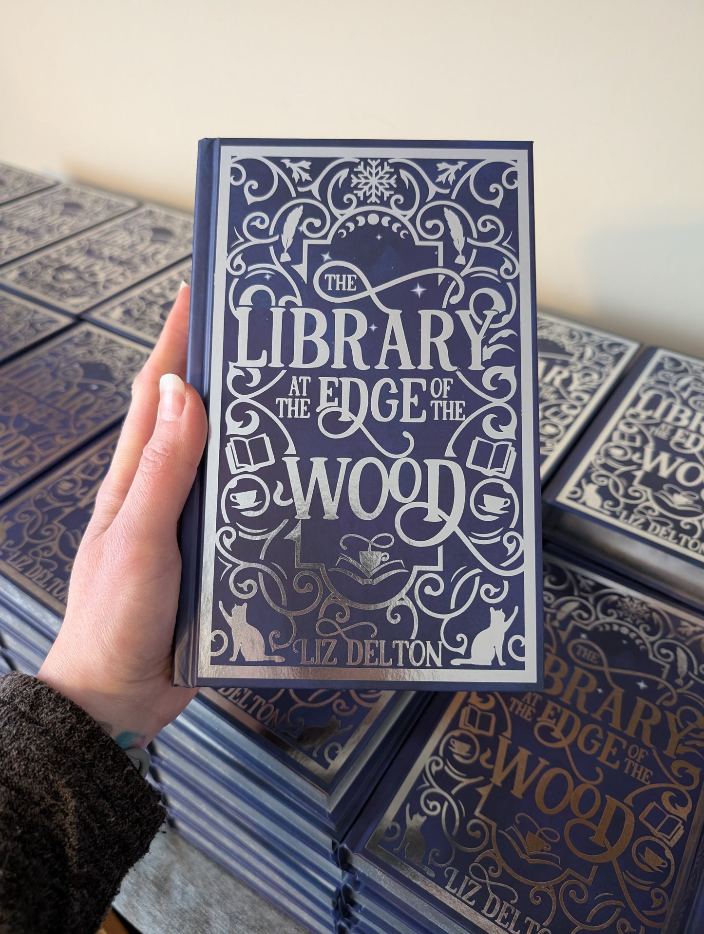 SIGNED The Library at the Edge of the Wood Deluxe Hardcover