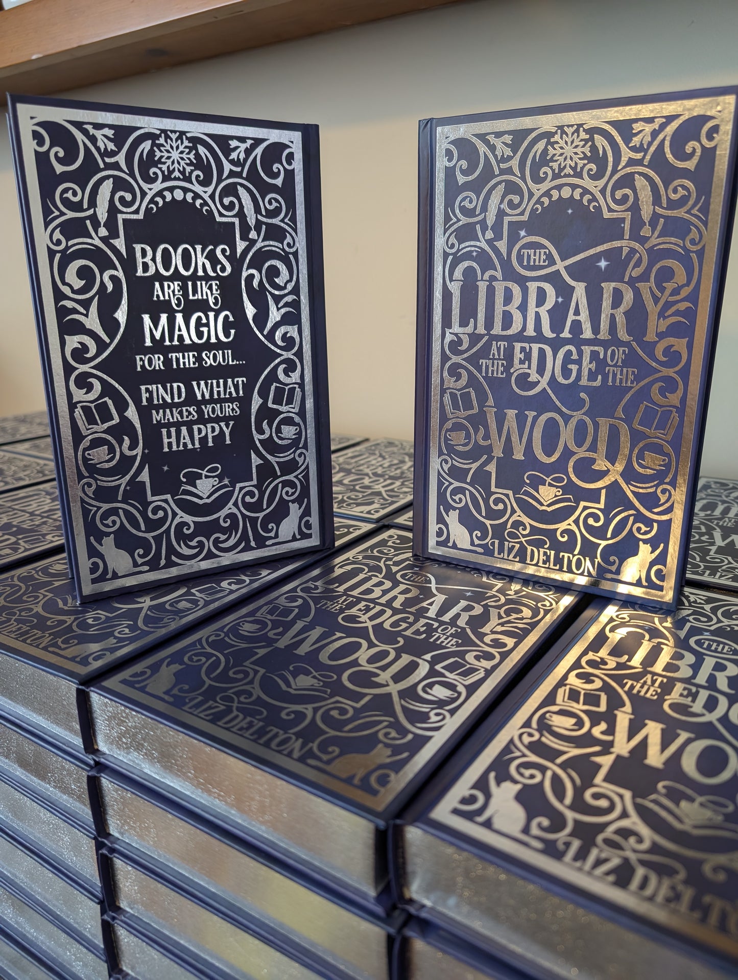 SIGNED Cozy Cottage Deluxe Hardcover Duo Bundle