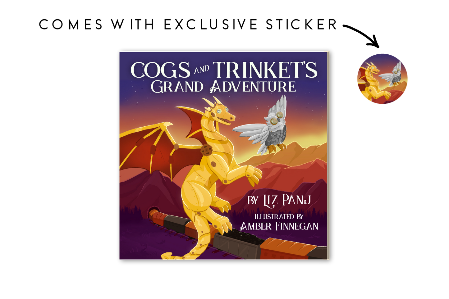 Cogs and Trinket's Grand Adventure Signed Paperback