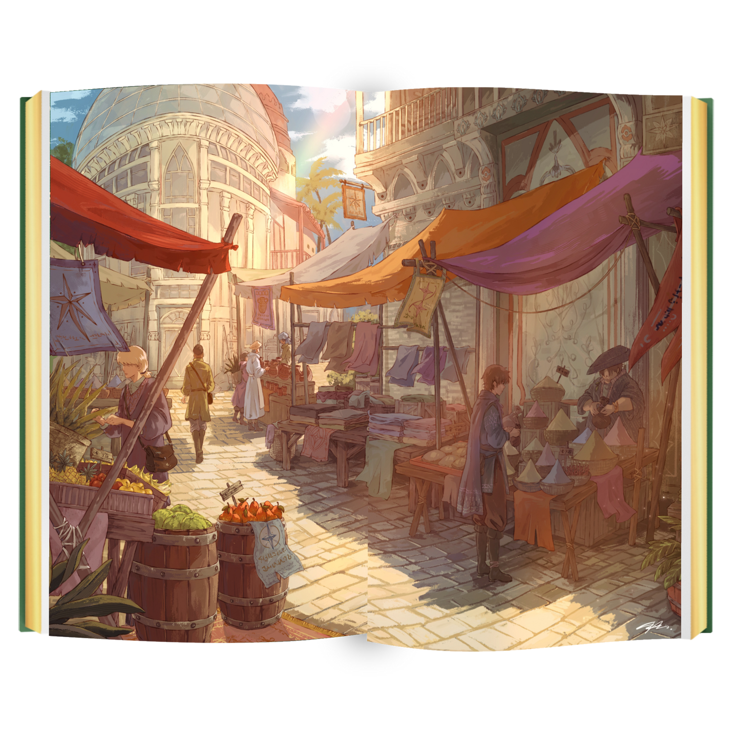 SIGNED The Tea Shop at the Edge of the Wood Deluxe Hardcover