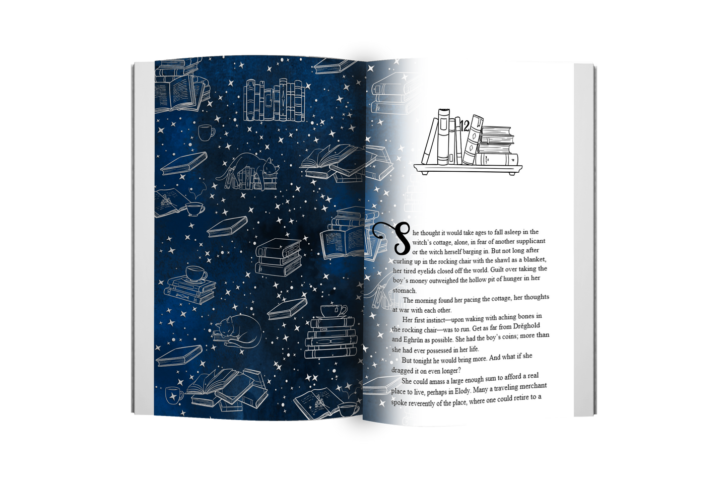 The Library at the Edge of the Wood Deluxe Hardcover (Signed)